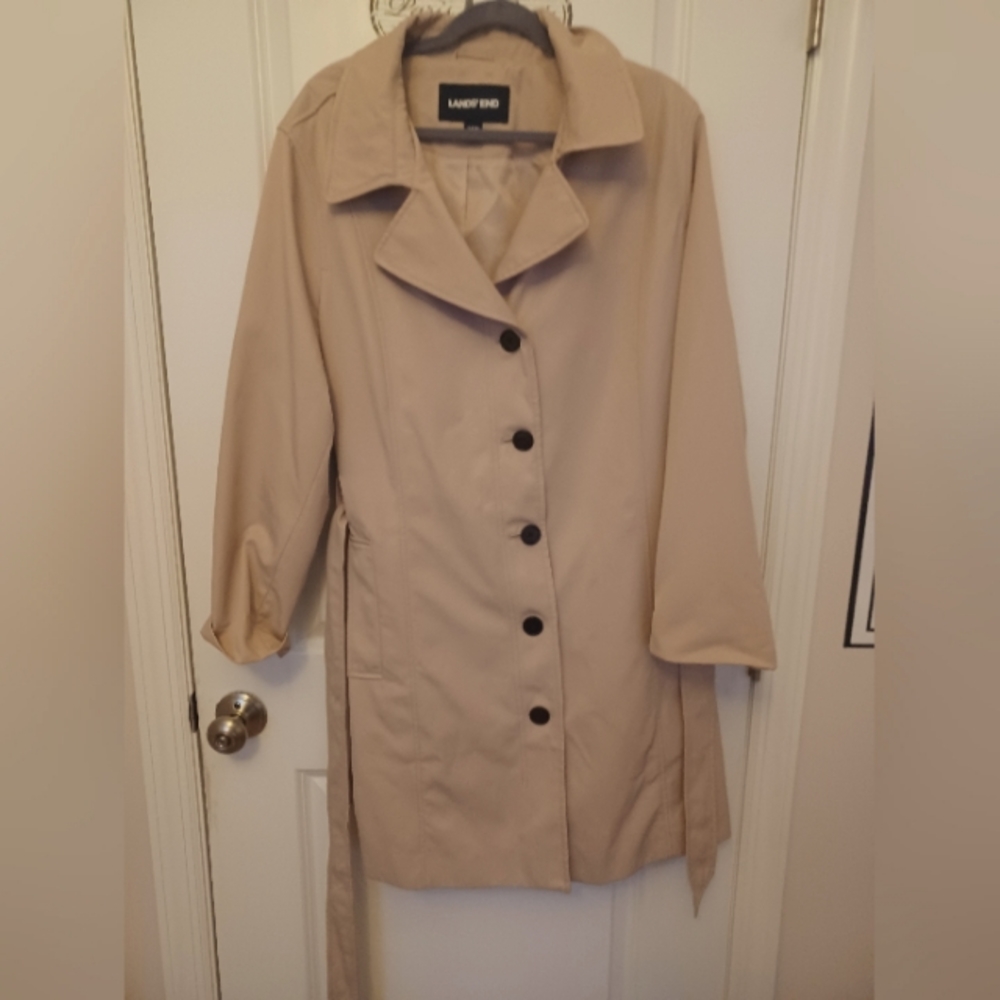 Lands End Trench Coat